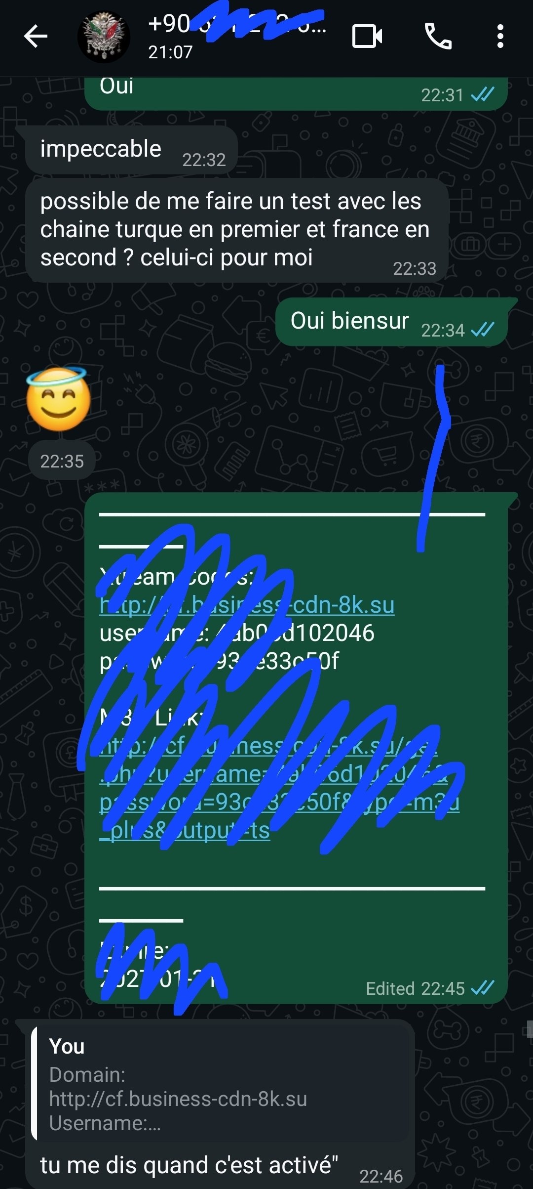 Avis client WhatsApp 4