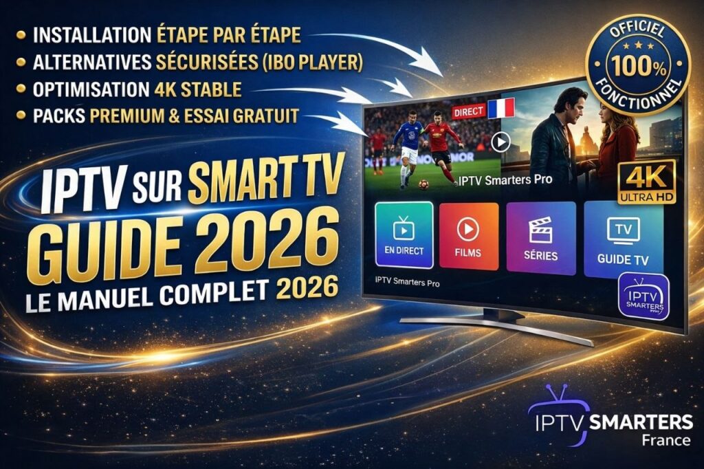 installer iptv hd smart tv samsung france 4k