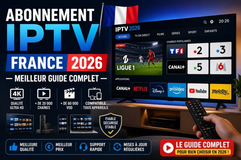 Abonnement IPTV France 2026 — Guide Complet, Prix et Meilleur Choix
